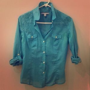 Casual summer button down